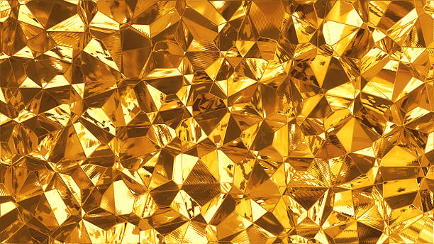 istock Golden glittering gemstone, glass and ice background texture 2249320358