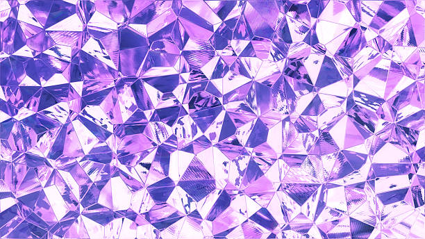 istock Purple sparkling gem, glass and ice background texture 2249320360