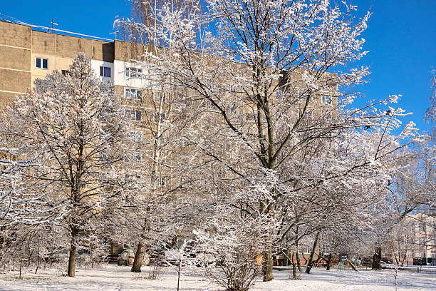 istock Typical multi-story building common in Russia 2249320835