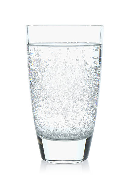istock Refreshing soda water in glass isolated on white 2249321048