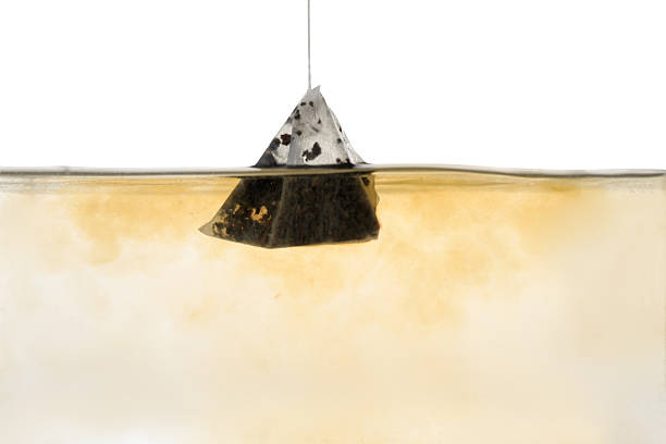 Used Tea Bags on a White Surface