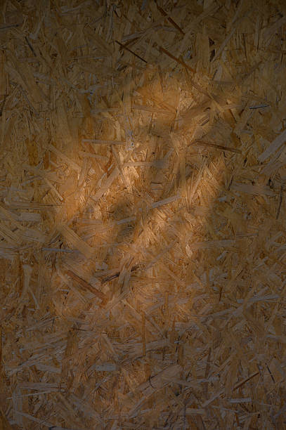 istock Textured Background of OSB Wood Chipboard 2249322472