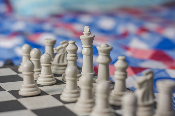 istock close-up view of a chess set on a chessboard 2249323612