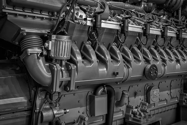 istock diesel engine. Fragment of a diesel motor close-up. Engine details  Diesel engine  background, A very large electric diesel generator 2249328838