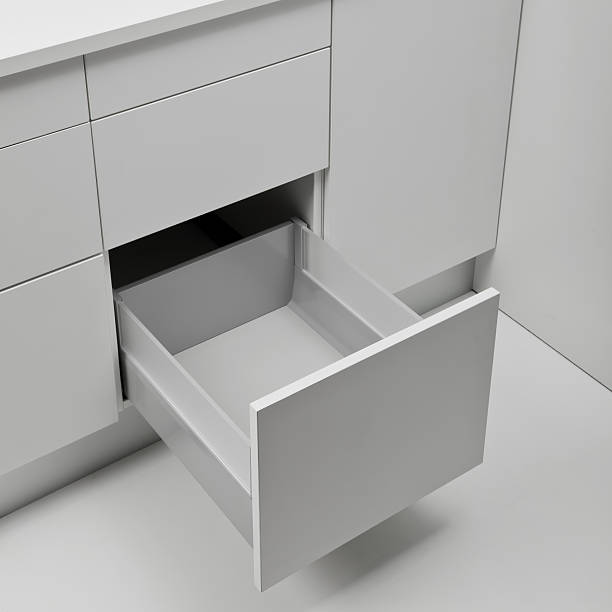 istock Tall Drawer with Frosted Glass Side Panels 2249329151
