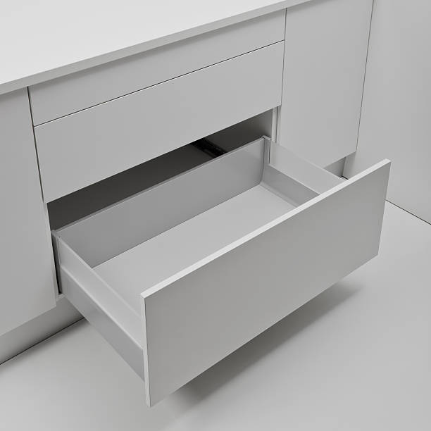 istock 90 cm Wide Drawer with Glass Side Panels 2249329293