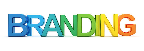 istock Colorful word branding 3d render. 2249329429