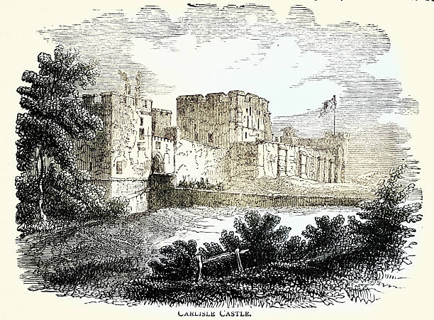istock Carlisle Castle, Vintage illustration, 19th Century, Victorian 2249331264