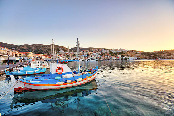 istock The sunrise at Pithagorio in Samos island, Greece 2249332642