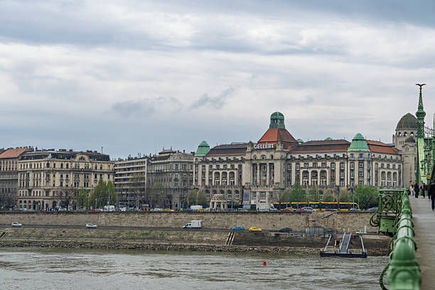 Budapest, Hungary, April  2025Gellert baths on the Buda side of the River Danube in Budapest