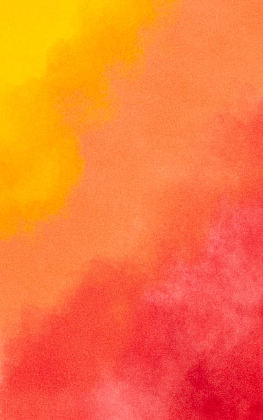 istock Abstract Watercolor Background in Vivid Orange and Yellow 2249339630