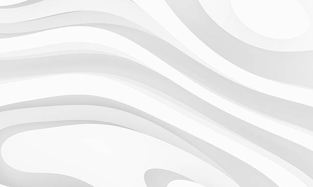 istock Modern abstract background featuring smooth white paper layers and soft flowing curves. 2249342931