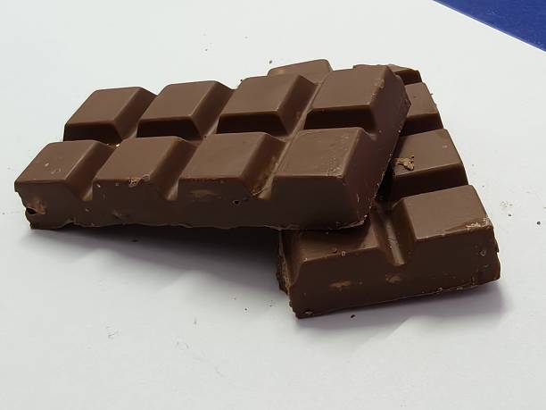 istock Blocks of Cocoa Milk Chocolate for Baking and Dessert Preparation 2249345457