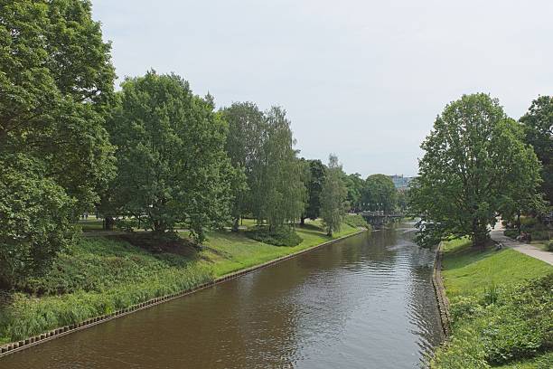 istock Riga City canal. 2249358591
