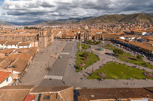istock Aerial view of Cuzco, Peru 2249378208