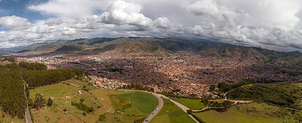 istock Aerial view of Cuzco, Peru 2249378297