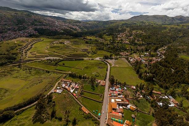 istock Aerial view of Cuzco, Peru 2249378344