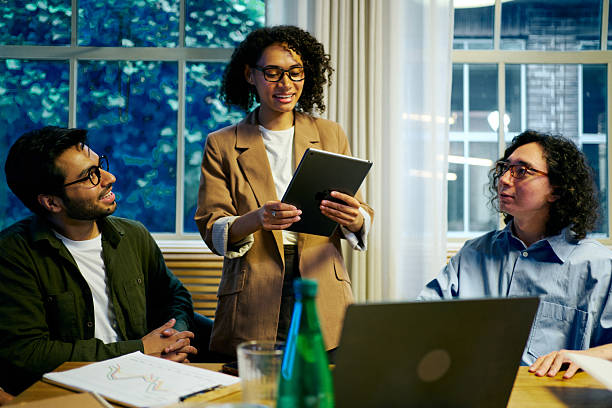 istock Join us for a productive collaborative business meeting featuring a diverse group of professionals 2249378854