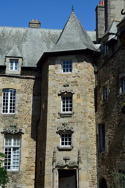 istock Old stone buildings in Dinan 2249379325