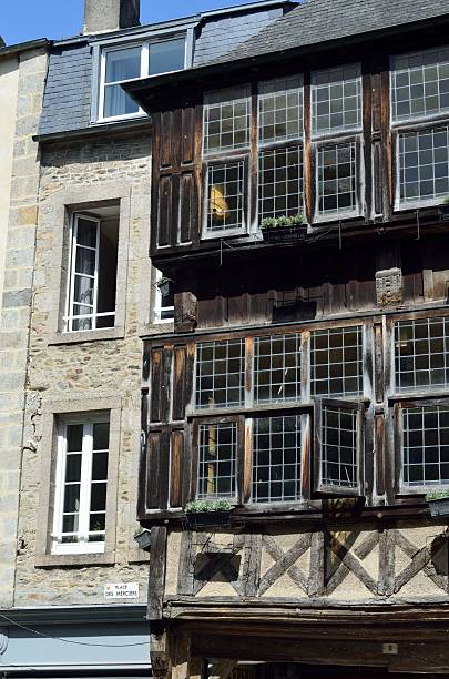istock Old wooden buildings in Dinan 2249379408