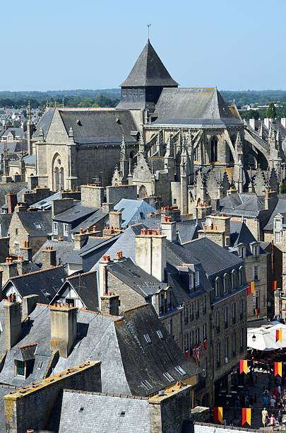 istock Aerial View of Dinan 2249379518