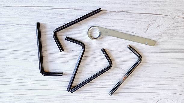 istock Allen wrench. Repair tools. 2249392427