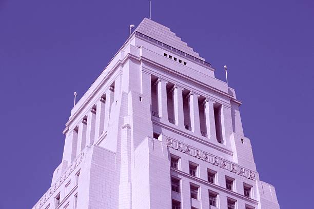 Los Angeles, California, United States. City Hall building.