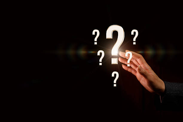 istock Hand of questions. 2249394846