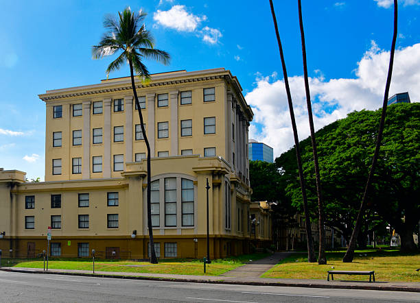 istock Territorial Office Building (Kekuanaoa Building) Exterior in Honolulu Capitol District, Oahu, Hawaii 2249412743