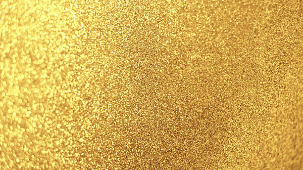 istock Golden glitter texture background with sparkling light 2249419417