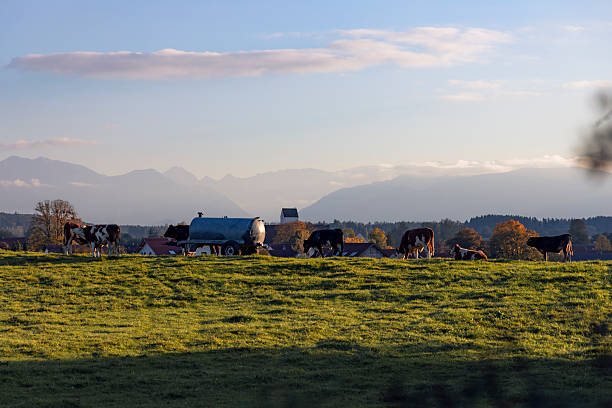 istock panorama of Eberfing in the evening 2249422704