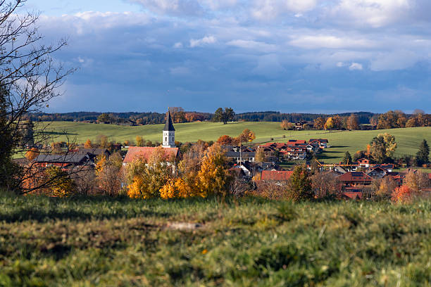 istock panorama of Habach with church 2249423034