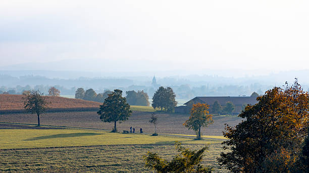 scenery with abbey of Polling
