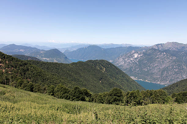 View of lake from Monte Tremezzo, Italy