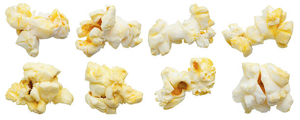 istock Tasty popcorn close up set isolated on white background 2249447298