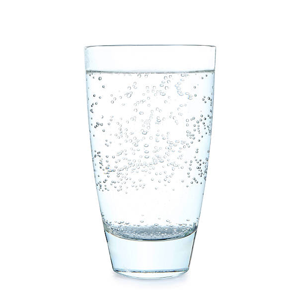 istock Glass of refreshing soda water isolated on white 2249449611