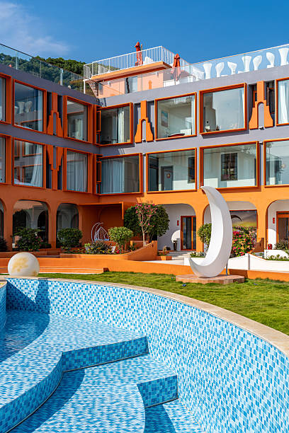 istock The guesthouse is decorated in many bright colors 2249452096