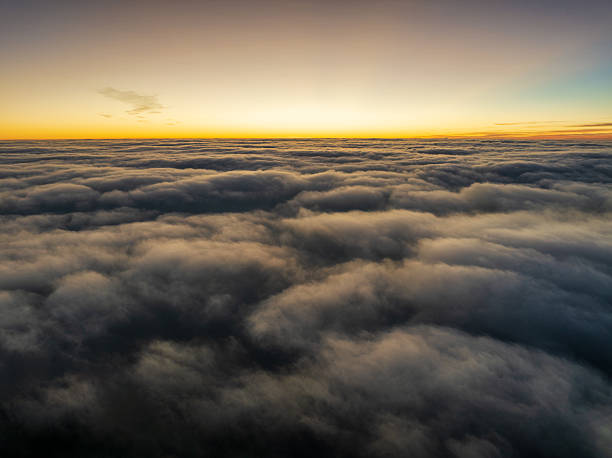 istock Sea of Clouds at golden hour 2249457394