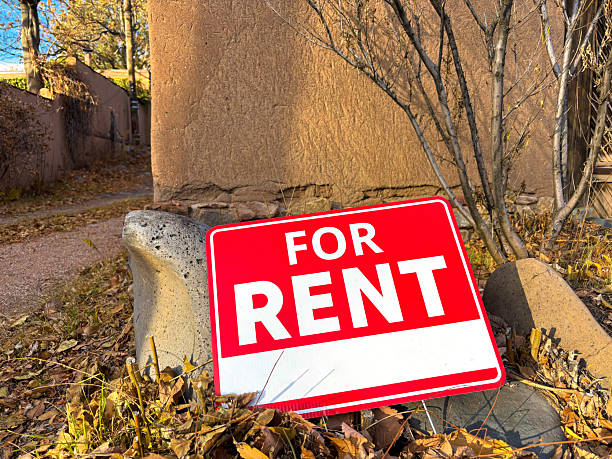 Land for rent real estate sign in english and thai