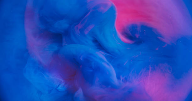 istock Haze splash blur dye flow paint smoke neon blend 2249475028