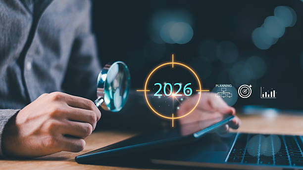 istock Concept of future strategy and long-term planning focused on forecasting, goal setting, data analysis, and performance optimization to drive growth and prepare for upcoming business challenges. 2249477462