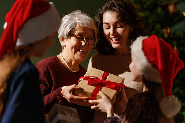 istock family celebrating Christmas 2249479901