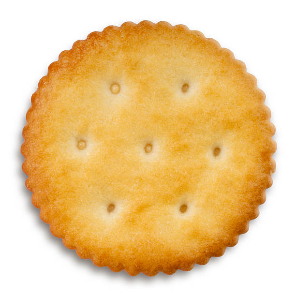 istock Peanut Butter Crackers isolated on white background, Crackers on White Background With clipping path. 2249480582