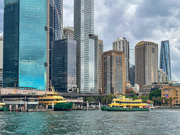 istock Storm clouds over Circular Quay, Sydney, Australia 2249481622