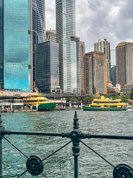 istock Storm clouds over Circular Quay, Sydney, Australia 2249481625