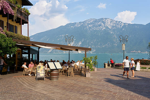 Lemons decor at Limone Sul Garda.