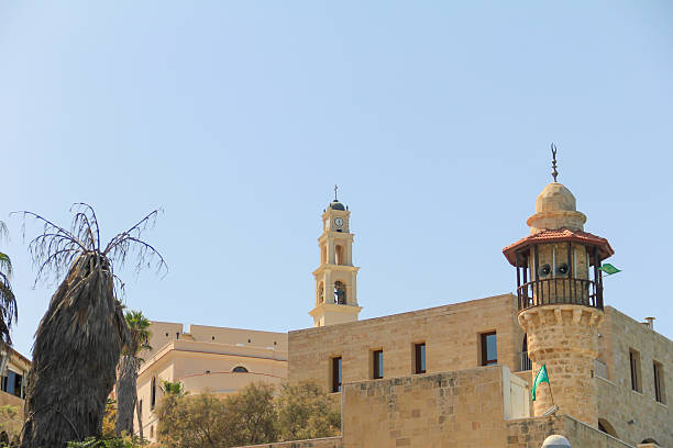 The bell tower of a church in Mardin