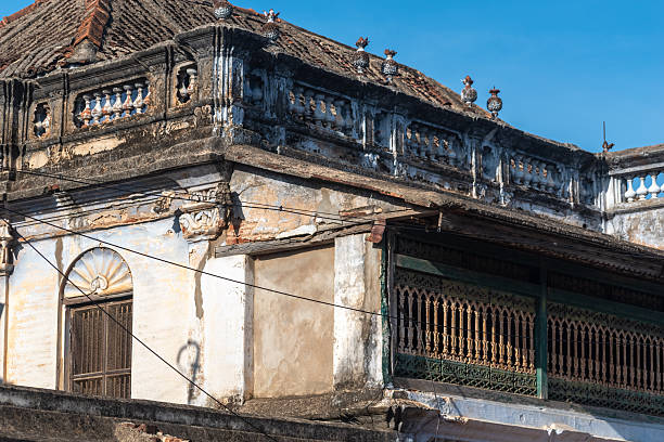istock Historic building features intricate details on its facade 2249491439