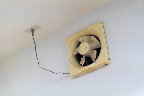 istock Wall-Mounted Exhaust Fan for Fresh Air 2249493324