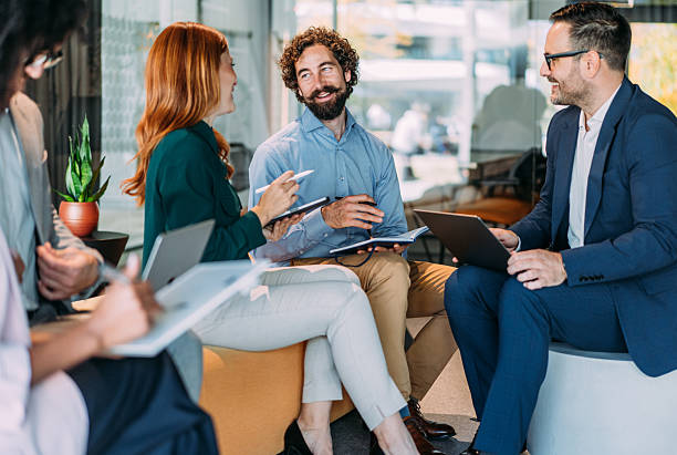 istock Successful business team in the office. 2249499805